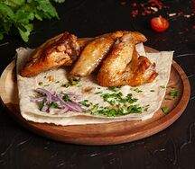 Шашлык из куриных крыльев