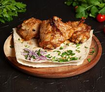 Шашлык из куриного бедра