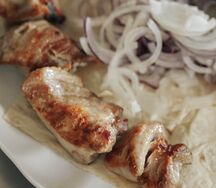 Шашлык из свиной шейки