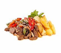 Говядина чили с картофелем по-деревенски