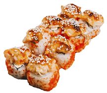 Запеченный ролл Яки унаги рору