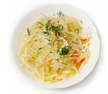 Салат из свежей капусты