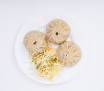Буузы с говяжьими потрошками