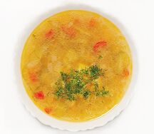 Рассольник с перловой крупой