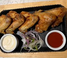 Шашлык из куриных крылышек