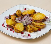 Картофель на углях 