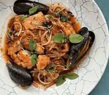 Паста с морепродуктами