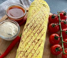  Шаурма со свининой в сырном лаваше