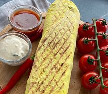 Шаурма с курицей в лаваше 