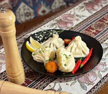 Хинкали с бараниной