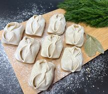 Манты ручной лепки домашние 