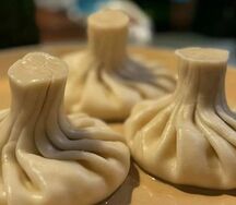 Хинкали с курицей