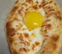 Хачапури по-аджарский, лодочка