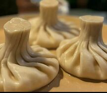 Хинкали с вишней