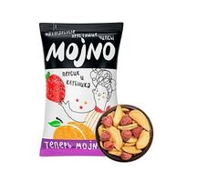 Mojno Натуральные хрустящие чипсы Персик и клубника Милкшейк