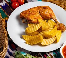 Окорочка с картошкой