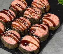 Запеченный Цезарь с курицей 