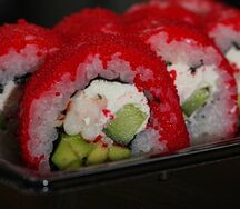 Калифорния с креветкой 