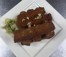 Гренки чесночные