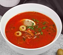 Мясная солянка