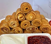 Блины с маслом
