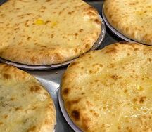 Пирог Картофель-грибы