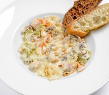 Паста с куриной грудкой