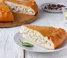 Пирог курица картошка