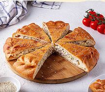 Пирог с индейкой и картошкой