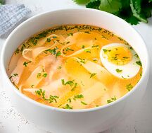 Лапша с курицей