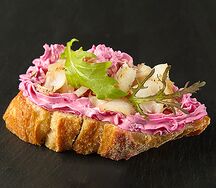 Брускетта с треской