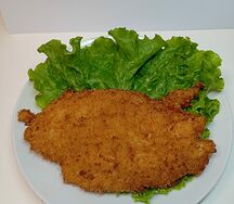 Курица в сухарях