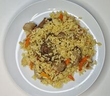 Плов из свинины