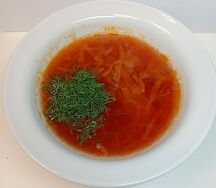 Борщ с мясом