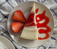 Чизкейк Нью-Йорк Клубничный