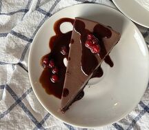 Шоколадный чизкейк