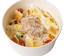 Салат Цезарь с курицей