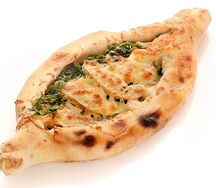 Хачапури с курицей и грибами