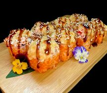 Запеченный ролл Калифорния