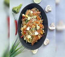Креветка с соусом Wok