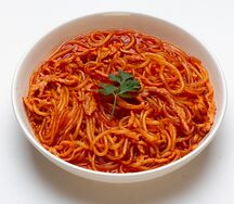 Крахмальная лапша со свининой