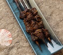 Шашлык из дикого мяса