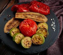 Овощи ассорти на мангале 