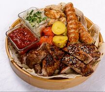 Горячее мясное ассорти