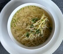 Куриная лапша