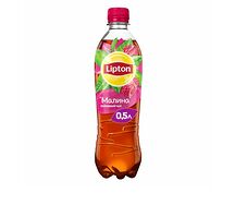 Lipton чёрный чай с малиной