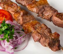 Шашлык из бараньей мякоти