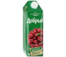 Сок добрый вышня
