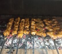 Шашлык из филе курицы