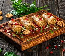 Баклажаны с ореховой начинкой